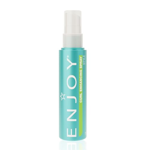 Enjoy Curl Enhancing Spray, 3.4 Ounce - Curl Spray for Curly Hair, Boosts Volume & Adds Shine, Defines Waves & Curls, PH Balanced & Sulfate-Free Beauty & Personal Care Enjoy