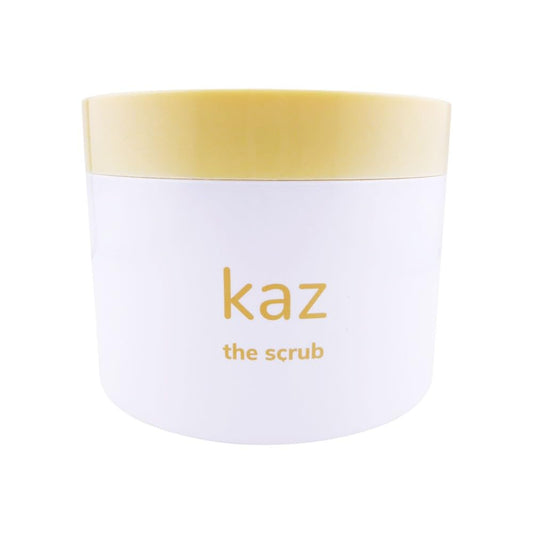 Waxness Kaz Ingrown Hair Exfoliating Sugar Scrub Vanilla with Tea Tree Oil 8 fl oz (236 ml) - Professional Skin Care - Made in USA Beauty and Personal Care Waxness