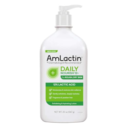 AmLactin Daily Moisturizing Lotion for Rough Dry Skin, 20 oz Beauty & Personal Care AmLactin