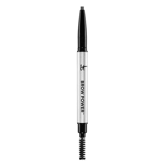 IT Cosmetics Brow Power Universal Taupe Brown Eyebrow Pencil (Taupe) -Long-Lasting, Budge-Proof, Nourishing Biotin & Antioxidants, Easy to Apply Beauty and Personal Care IT Cosmetics Default Title