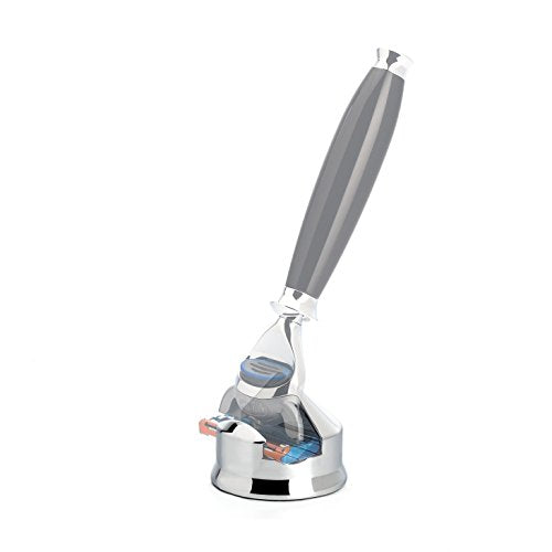 MÜHLE Chrome Stand for 3-Blade Razor and 5-Blade Razor Beauty and Personal Care MÜHLE