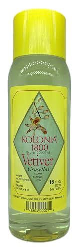 Crusellas Legitima Kolonia 1800 Vetiver Cologne (16 Fl. Oz.) Beauty & Personal Care Crusellas