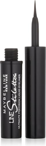 Maybelline New York Line Stiletto Ultimate Precision Liquid Eyeliner, Blackest Black, 0.05 fl. oz.