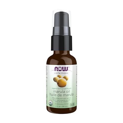 NOW Foods Solutions, Organic Marula Oil, Skin Hydrating and Nourishing, 100% Pure, 1-Ounce Beauty & Personal Care NOW Foods