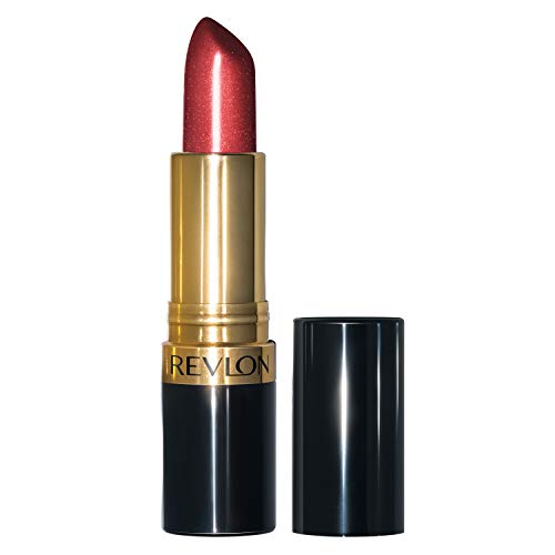 Revlon Super Lustrous Lipstick, Creamy Formula For Soft, Fuller-Looking Lips, Moisturized Feel, Ruby Attitude, 0.15 oz Beauty & Personal Care REVLON