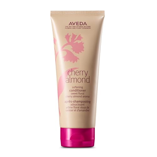 Aveda Cherry Almond Softening Conditioner | for Normal to Dry Hair | 98% Naturally Derived* | with Coconut Oil & Shea Butter | Silicone Free | Iconic Beauty & Personal Care Aveda
