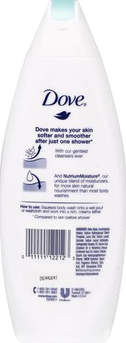 Dove Sensitive Skin Beauty Body Wash 12 oz (Pack of 3) Beauty & Personal Care Dove