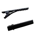 Chenkou Craft 45mm Black Metal Alligator Hair Clip Pin 50pcs Beauty & Personal Care Chenkou Craft