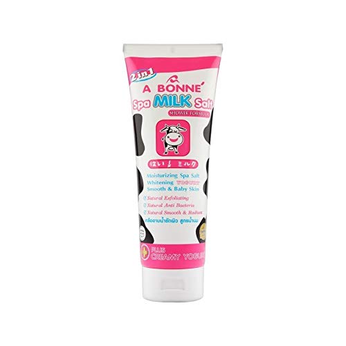 Spa Milk Salt Shower Formula, Moisturizing Spa Salt, Whitening Yogurt Smooth & Baby Skin 350 Grams. Beauty and Personal Care A Bonné