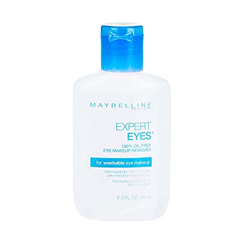 Maybelline Expert Eyes 100% Oil Free Eye Make-Up Remover, 2.3 oz (Pack of 2)