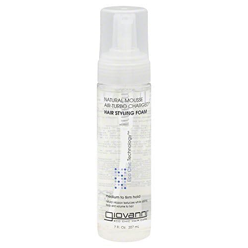 Giovanni: Natural Mousse (Air-turbo Charged), 7 oz (8 pack) Beauty & Personal Care GIOVANNI