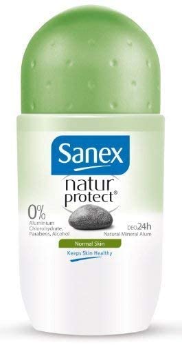 Sanex Natur Protect, Efficacit Naturelle, Natural Odour Control, Pierre D'Alun, Peaux Normales - Le Roll-On De 50Ml Beauty and Personal Care Sanex