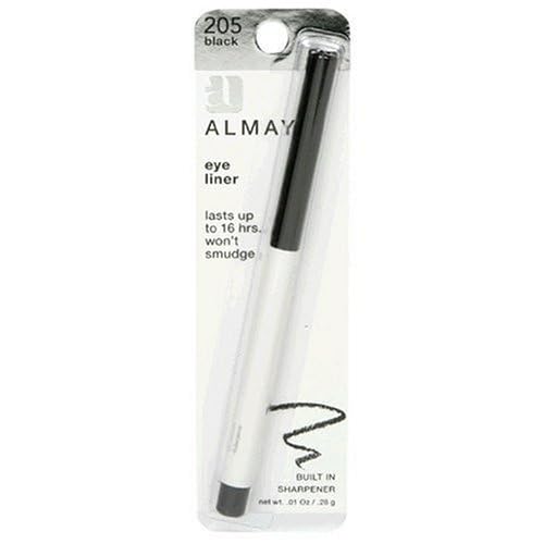 Almay Eyeliner Pencil, Black [205], 0.01 oz (Pack of 2) Beauty & Personal Care Almay