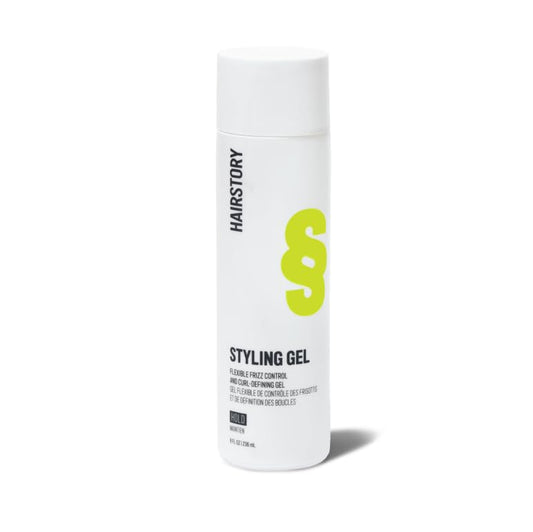 Hairstory Styling Gel - Curl Defining Gel for Wavy Curly Coily Hair, Flexible Frizz Control, Heat Protection up to 450F, Non Crunchy, 8 Fl Oz Beauty & Personal Care Hairstory