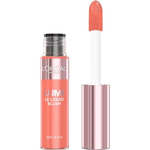 L'Oreal Paris True Match Lumi Le Liquid Blush, Intense Lightweight Blush Formula With Liquid Pigments, Dewy Rich Coral, 0.33 Fl Oz Beauty & Personal Care L'Oreal Paris