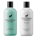 Pete and Pedro Control and Conditon Combo | Extra-Strength Dandruff & Anti-Itch Medicated Coal Tar Peppermint Shampoo Plus Restorative Peppermint Beauty & Personal Care Pete & Pedro