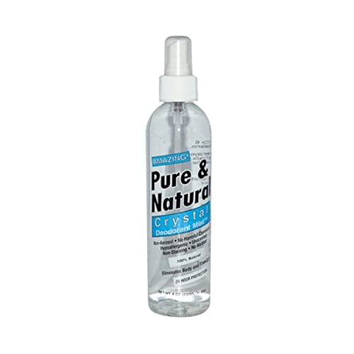 Thai Deodorant Stone Pure & Natural Crystal Pump, Deodorant Mist - 8 Oz Beauty & Personal Care Thai Deodorant Stone