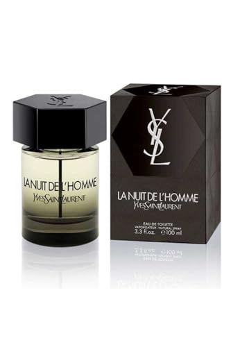 Yves Saint Laurent La Nuit De L'Homme Eau de Toilette Spray, 3.3 Fl Oz Beauty & Personal Care Yves Saint Laurent