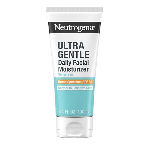 Neutrogena Ultra Gentle Daily Facial Moisturizer with SPF 30 Sunscreen with CICA, Lightweight Face Lotion with Broad Spectrum SPF 30 for Normal Beauty and Personal Care Neutrogena Default Title