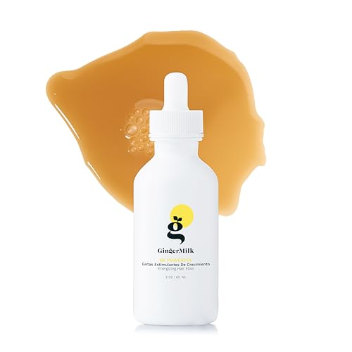 Ginger Milk Hair Growth Serum with Ginger Root and Biotin, 2 fl oz