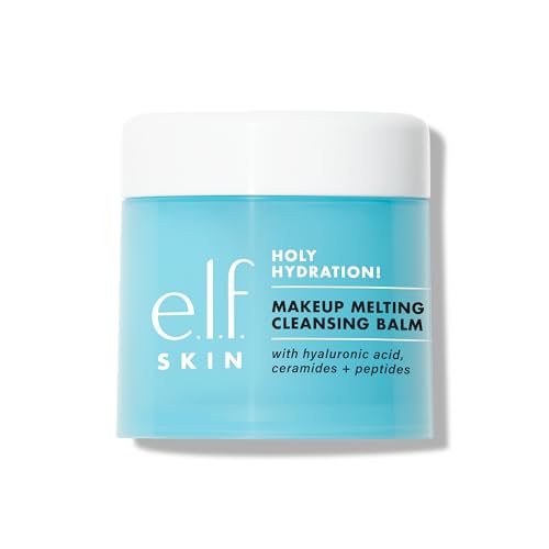 e.l.f. SKIN Holy Hydration! Makeup Melting Cleansing Balm JUMBO, Face Cleanser & Makeup Remover, Infused with Hyaluronic Acid to Hydrate Skin, 3.5 Oz Beauty & Personal Care e.l.f.