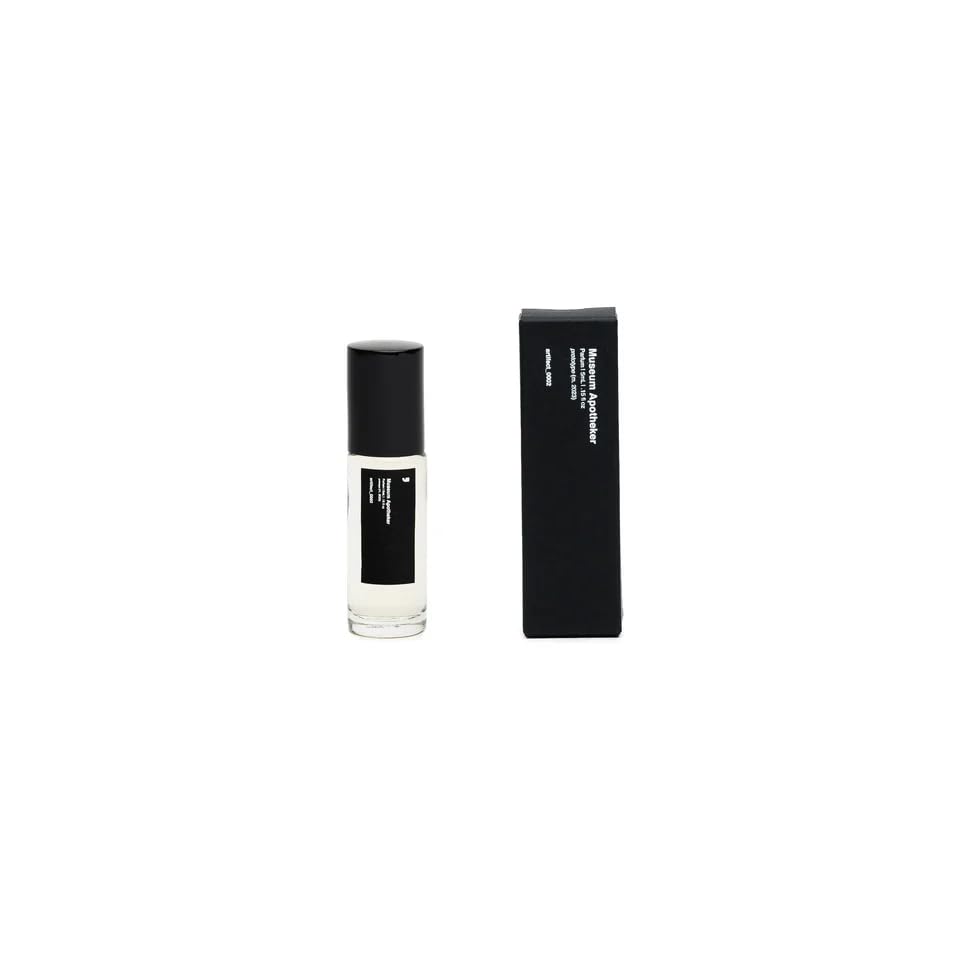 Museum Apotheker Artifact 0002 Luxury Roll On Parfum - Amber Wood, Sandalwood Musk, Tobacco Leaf, OUD & Peach Nectar - Long Lasting Travel Perfume Beauty & Personal Care Museum Apotheker