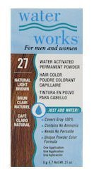 Waterworks Natural Light Brown Hair Color, 0.21 oz Beauty & Personal Care Water Works