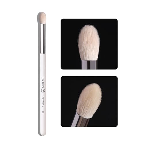 Albeaut Tapered Eye Shadow Brush, Medium Powder Eyeshadow Blending Brush for Crease, Fluffy Eye Makeup Tool for Women and Girls (195 Pro Blender) Beauty & Personal Care ALBEAUT