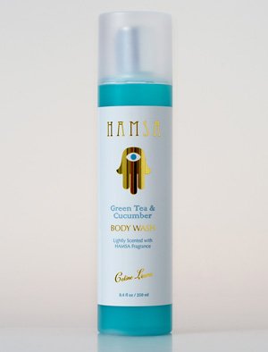 Hamsa Green Tea & Cucumber Body Wash Beauty & Personal Care Hamsa Perfume