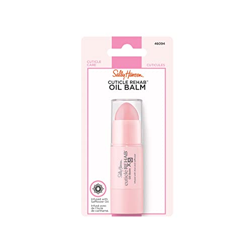 Sally Hansen Nail Treatment Cuticle Rehab Oil Balm | Infused with Natural Essential Oils & Vitamin E | Nourishes & Conditions Dry Nails & Cuticles Beauty & Personal Care Sally Hansen