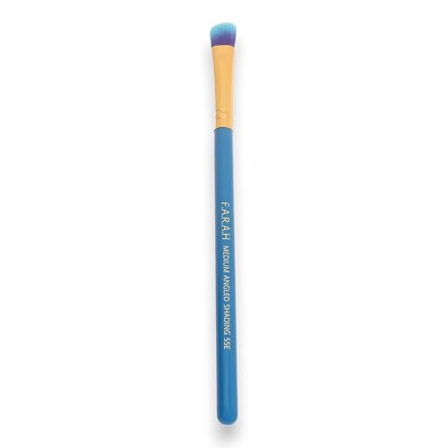 Medium Angled Shading Brush 55E (Blue) Beauty & Personal Care F.A.R.A.H
