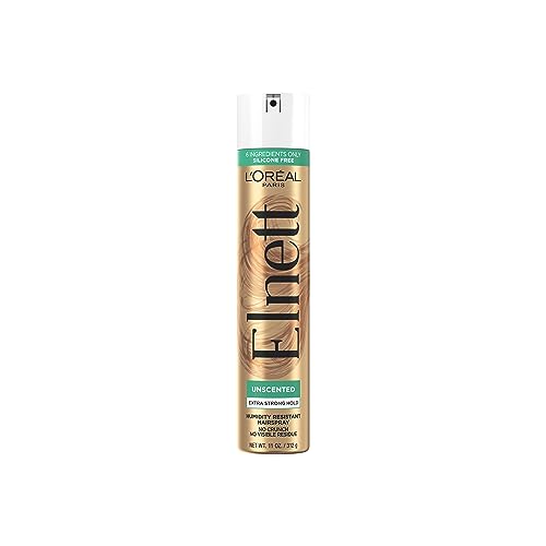 L'Oreal Paris Elnett Satin Hairspray Extra Strong Hold Unscented 11 oz; (Packaging May Vary) Beauty & Personal Care L'Oreal Paris