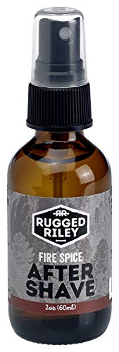 Rugged Riley Fire Spice Men's Dopp Kit All Natural Shaving and Beard Essentials - made with pure essential oil makes a great gift! by Fabulous Frannie Beauty and Personal Care Fabulous Frannie