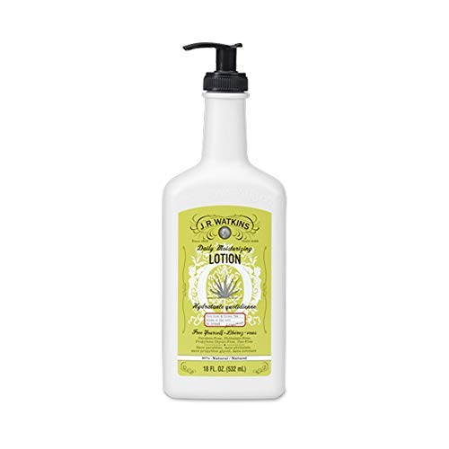 J.R. Watkins Daily Moisturizing Lotion - Body Cream in Pump Dispenser - Hydrating Skin Cream Made with Shea Butter, Cocoa Butter, Coconut Oil Beauty & Personal Care J.R. Watkins