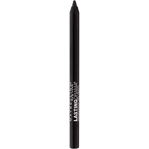 Maybelline Eyestudio Lasting Drama Waterproof Matte Gel Pencil Black Eyeliner Makeup, Sleek Onyx, 1 Count Beauty & Personal Care MAYBELLINE