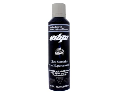 Edge Shave Gel, Fragrance Free, Ultra Sensitive 7 oz (Pack of 11) Beauty and Personal Care Edge