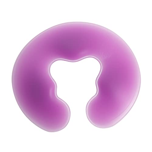Silicone U-shaped Spa Pillow for Face Down Massage Tables Reusable Face Cushion for Beauty Salons and Spa Clinics Comfortable Silicone Face Pillow Beauty and Personal Care SAFIGLE