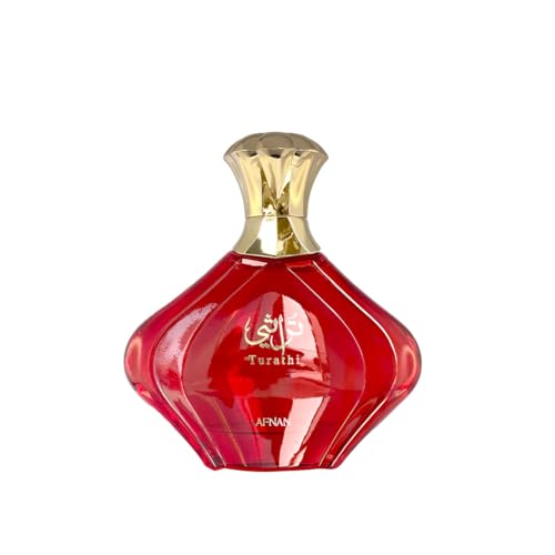 Afnan Turathi Red Eau de Parfum for Women, 3.0 Fl. Oz Beauty & Personal Care Afnan