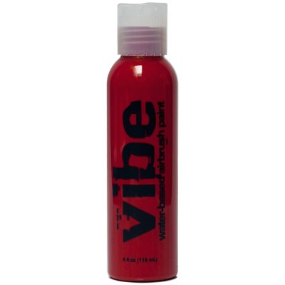 Vibe FX Prime Red Airbrush Face & Body Paint Makeup, 4 oz. Beauty & Personal Care European Body Art