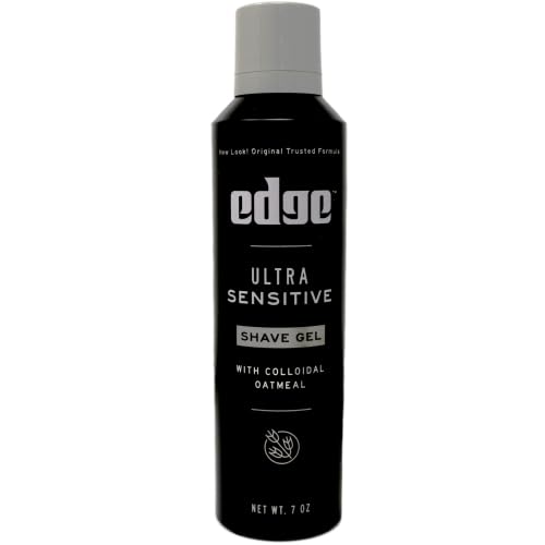 Edge Shave Gel, Fragrance Free, Ultra Sensitive 7 oz (Pack of 8) Beauty & Personal Care Edge