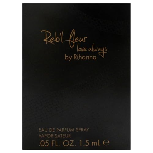 5 Rihanna perfume samples for women: Crush, Reb'l Fleur, Kiss, Rogue, and Rebelle. Fragrance sample vial bottles perfume Set. Great for small gift or Beauty & Personal Care Rihanna