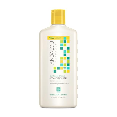 Andalou Naturals Sunflower and Citrus Brilliant Shine Conditioner, 11.5 Ounce Beauty & Personal Care Andalou Naturals