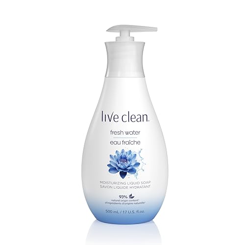 Live Clean Liquid Hand Soap, Fresh Water, 17 Oz (Packaging May Vary) Beauty & Personal Care Live Clean