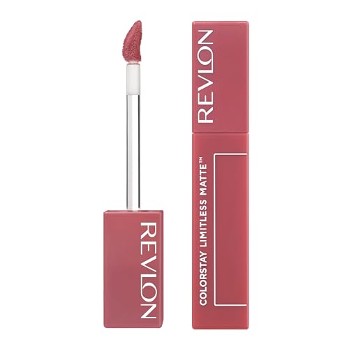Revlon ColorStay Limitless Matte Liquid Lipstick, Vegan Formula, No-Budge, Longwear Lip Color, Long Lasting, Lightweight/Comfortable, Waterproof, 006 Beauty & Personal Care REVLON
