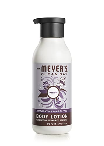 MRS. MEYER'S CLEAN DAY Body Lotion, Long-Lasting, Non-Greasy Moisturizer, Cruelty Free Formula, Lavender Scent, 15.5 oz Beauty & Personal Care Mrs. MEYER'S