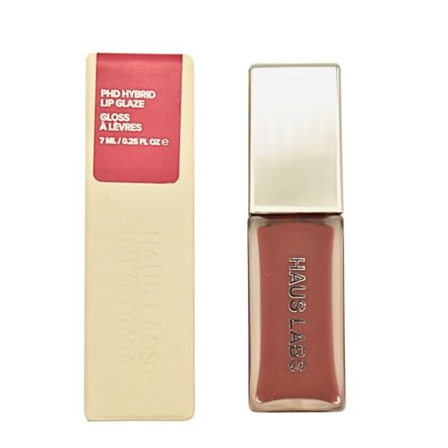 Haus Labs PhD Hybrid Lip Glaze Plumping Gloss - Persimmon - Reddish Brown Beauty & Personal Care Haus Laboratories