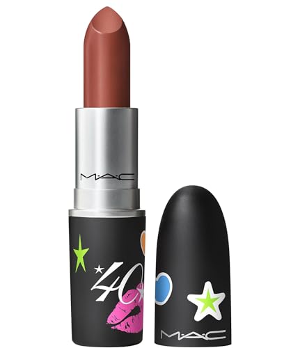 MAC Amplified Creme Lipstick Bringbacks, Double Shot, 0.1 Ounces, Beige