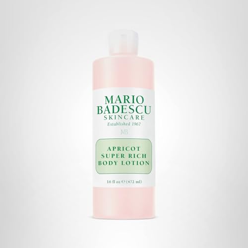 Mario Badescu Apricot Super Rich Body Lotion Enriched with Vitamins A and E - Delicately Scented Lotion with Nourishing, Skin-Softening Formula Beauty & Personal Care Mario Badescu