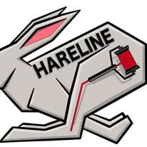 Hareline Fly Tying Premo Deer Hair Strip - Blue Beauty and Personal Care Hareline