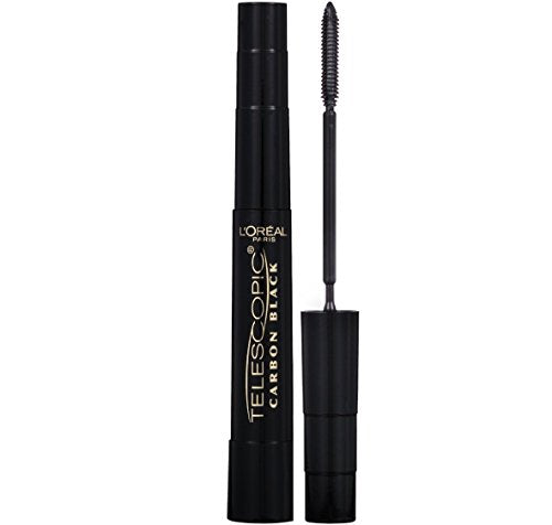 L'Oreal Paris Makeup Telescopic Original Lengthening Mascara, Carbon Black, 0.27 Fl Oz (Pack of 1) Beauty & Personal Care L'Oreal Paris